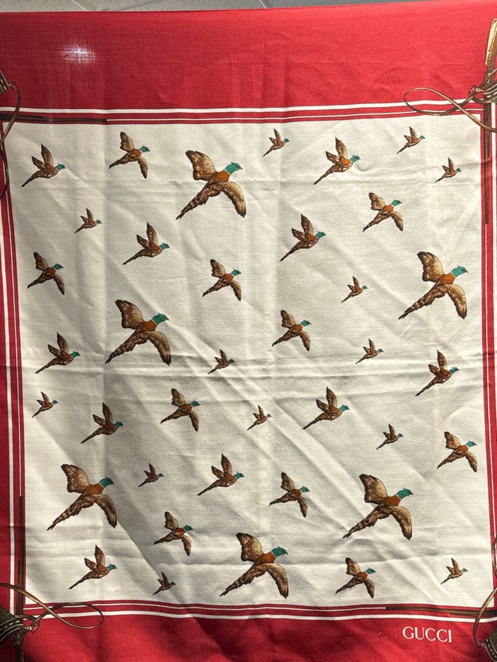 GUCCI WOOL BLEND SCARF